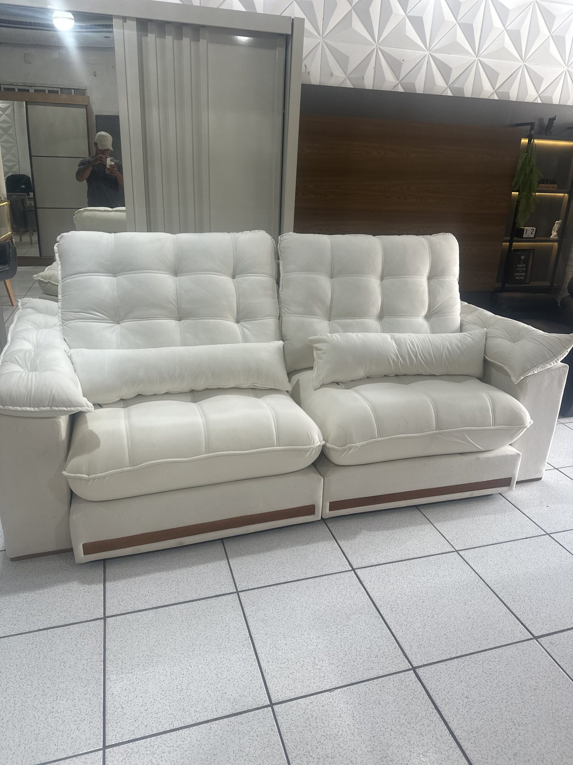 Sofá Retrátil e Reclinável Hércules/Zurique 2,90 m – TOTAL – AR